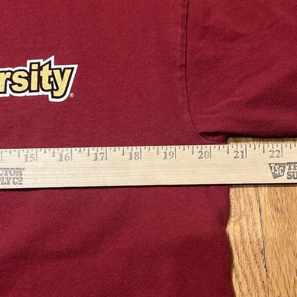 Vintage Jerzees Florida State Seminoles Shirt Men Large Red FSU Graphic Tee 90s - Picture 5 of 6